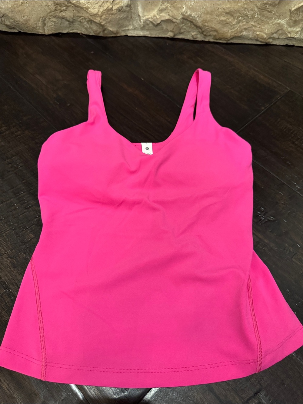 lululemon athletica align Hot Pink Tank Top - Scoop Neck